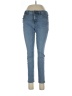 A.n.a Solid Blue Jeans Size 10 - photo 1