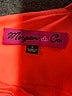 Morgan & Co. 100% Polyester Orange Cocktail Dress Size S - photo 7