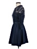 City Studio Blue Cocktail Dress Size 1 - photo 5