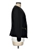 Black Label by Evan Picone Solid Black Blazer Size 8 - photo 4