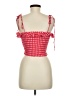 GB 100% Rayon Red Sleeveless Blouse Size M - photo 2