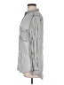 Talula Gray Long Sleeve Button-Down Shirt Size M - photo 5