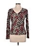 Neiman Marcus Animal Print Pink Pullover Sweater Size L - photo 1