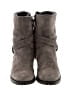Manolo Blahnik 100% Leather Gray Boots Size EU 37 1/2 - photo 2