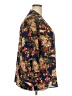 Investments 100% Polyester Paisley Blue Kimono Size 2X - photo 4