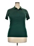 IZOD 100% Polyester Green Short Sleeve Top Size 18 - photo 1