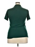 IZOD 100% Polyester Green Short Sleeve Top Size 18 - photo 2