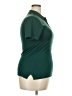 IZOD 100% Polyester Green Short Sleeve Top Size 18 - photo 4