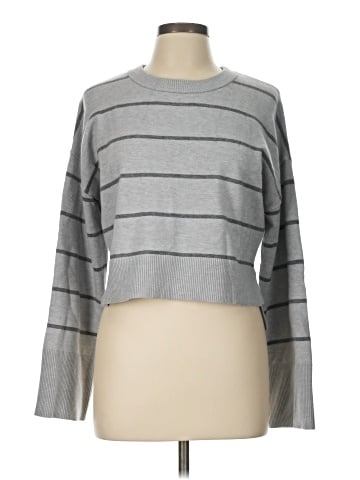 Pink Rose Pullover Sweater (view 1)