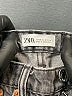 Zara Gray Denim Shorts Size 4 - photo 3