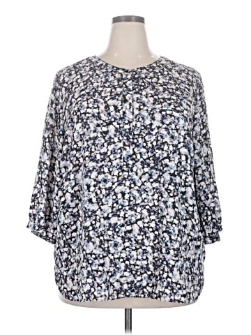 Not Your Daughter's Jeans 3/4 Sleeve Blouse (view 1)