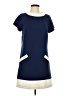 Laundry by Design Color Block Blue Casual Dress Size 10 - photo 1