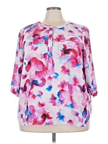 Not Your Daughter's Jeans 3/4 Sleeve Blouse (view 1)
