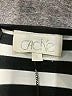 Cache Stripes Black Casual Dress Size S - photo 7