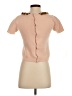 Corey Lynn Calter Tan Short Sleeve Top Size S - photo 2