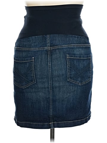 Motherhood Denim Skirt (view 2)
