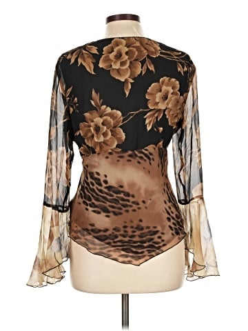 Spenser Jeremy 3/4 Sleeve Silk Top (view 2)