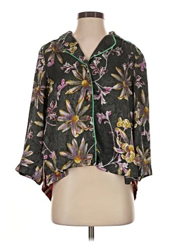 E by Eloise 3/4 Sleeve Blouse (view 1)