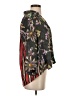 E by Eloise 100% Polyester Floral Black 3/4 Sleeve Blouse Size S - photo 4