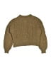 Zara 100% Polyester Tweed Tan Cardigan Size 11 - 12 - photo 2