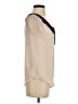 Lauren Conrad 100% Polyester Ivory Sleeveless Blouse Size XS - photo 4
