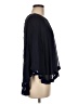 Julie Brown 100% Polyester Blue 3/4 Sleeve Blouse Size Med - Lg - photo 4