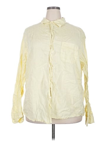 Uniqlo Long Sleeve Button-Down Shirt (view 1)