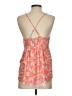 Tildon 100% Polyester Orange Sleeveless Blouse Size S - photo 2