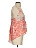 Tildon 100% Polyester Orange Sleeveless Blouse Size S - photo 4