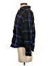 L.L.Bean 100% Cotton Plaid Black Long Sleeve Blouse Size S (petite) - photo 5