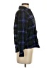 L.L.Bean 100% Cotton Plaid Black Long Sleeve Blouse Size S (petite) - photo 4