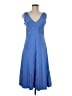 J.Crew 100% Silk Blue Casual Dress Size 6 - photo 1