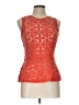 Intermix Orange Sleeveless Blouse Size L - photo 1