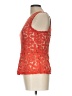 Intermix Orange Sleeveless Blouse Size L - photo 5