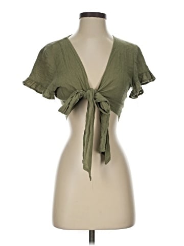 Princess Polly Short Sleeve Blouse (view 1)
