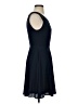 Express 100% Polyester Solid Blue Cocktail Dress Size 4 - photo 4