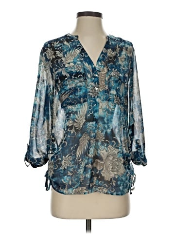 Sara Michelle 3/4 Sleeve Blouse (view 1)