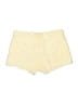 Current/Elliott Solid Ivory Yellow Denim Shorts Size 26 waist - photo 2