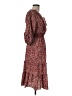 Max Studio Paisley Burgundy Casual Dress Size M - photo 4