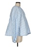 Ann Mashburn Stripes White Blue Long Sleeve Blouse Size M - photo 4