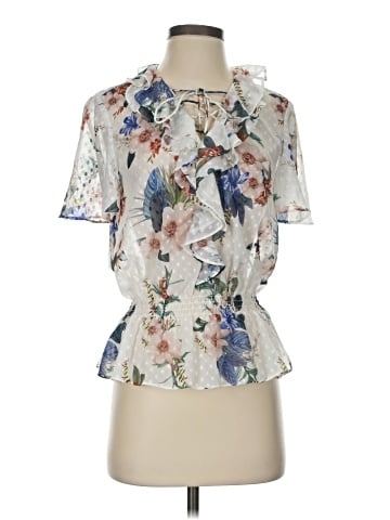 Ted Baker London Short Sleeve Blouse (view 1)