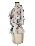 Ted Baker London 100% Polyester Floral Ivory Short Sleeve Blouse Size 2 (0) - photo 5