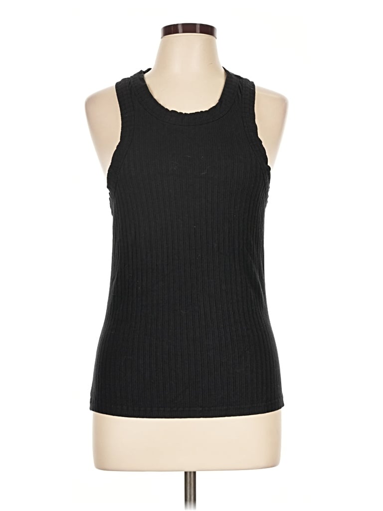 Pre-owned Fp Movement Sleeveless Top Black Halter Neckline Tops