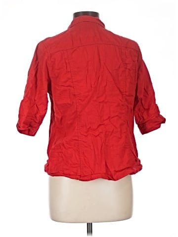 Faded Glory 3/4 Sleeve Button-Down Shirt (view 2)