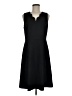Talbots Solid Black Cocktail Dress Size 8 - photo 1