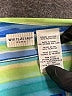 White Stag 100% Polyester Stripes Blue 3/4 Sleeve Blouse Size 42 - 44 - photo 7