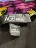 AGB 100% Polyester Graphic Black Cocktail Dress Size 10 - photo 7