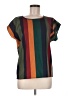 Shein Stripes Green Short Sleeve T-Shirt Size M (tall) - photo 1