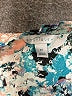 Boutique + 100% Polyester Floral Blue 3/4 Sleeve Blouse Size 2X Plus - photo 7