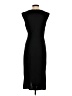 DKNY 100% Polyester Solid Black Cocktail Dress Size 4 - photo 2